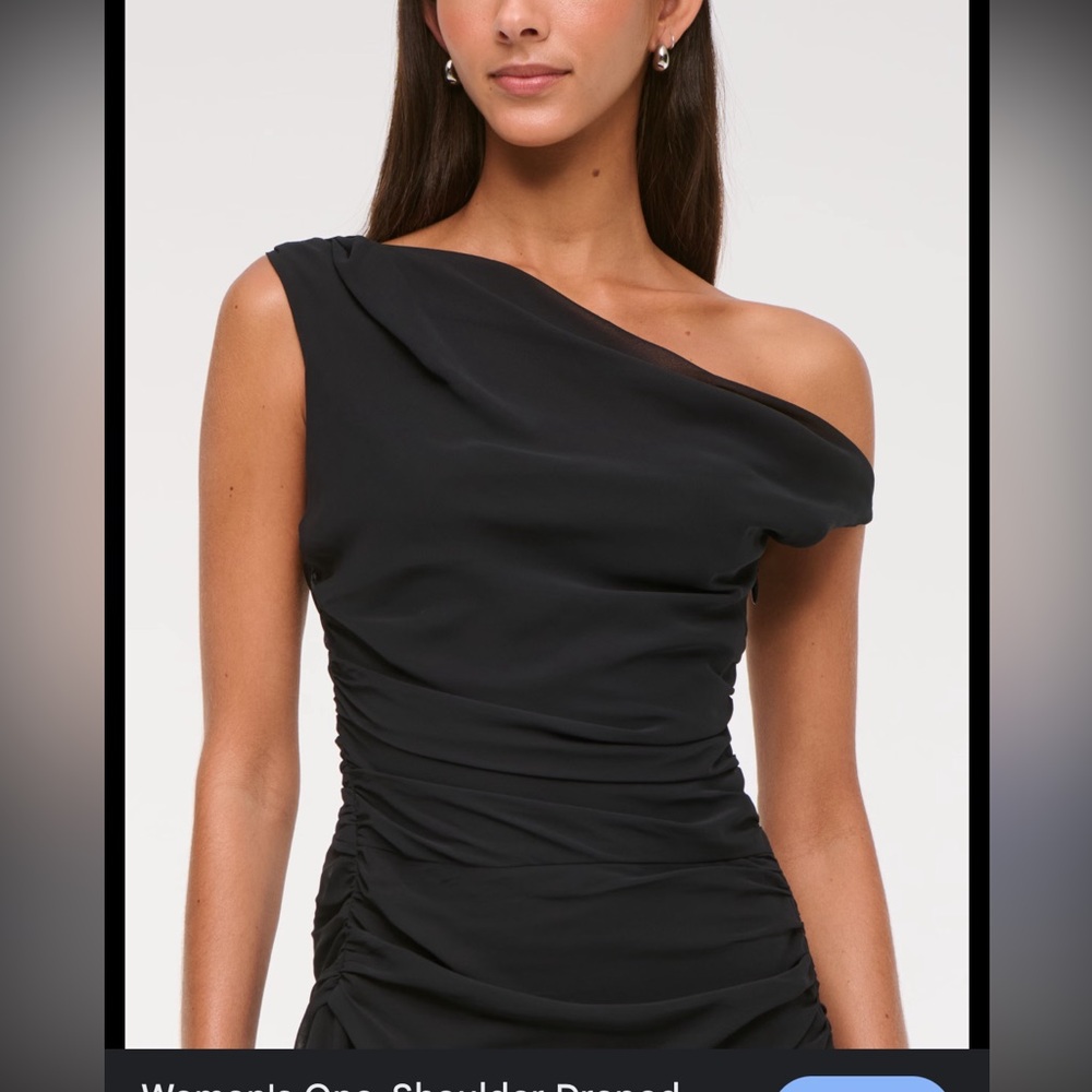 Abercrombie and Fitch One-Shoulder Draped top